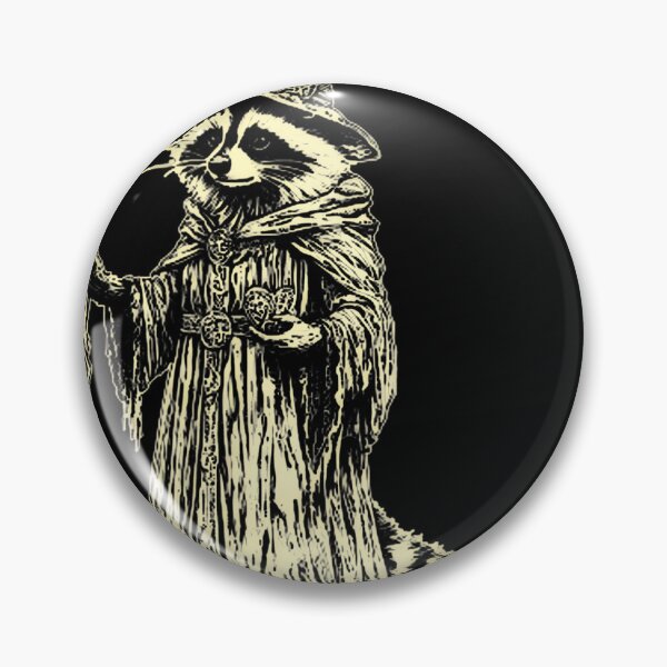 Item preview, Funny Raccoon Wizard Autism Tism Meme designed and sold by cruddenstroud23.