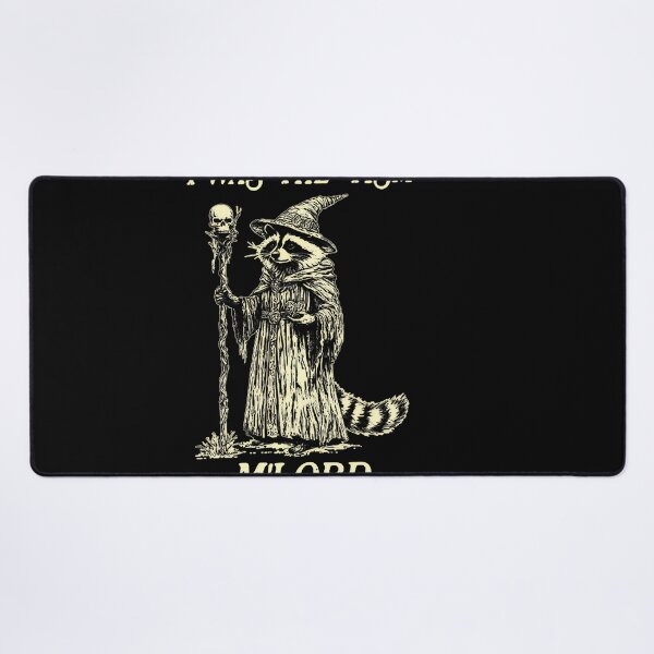Item preview, Funny Raccoon Wizard Autism Tism Meme designed and sold by cruddenstroud23.