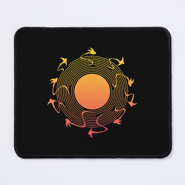Item preview, Birds Circle Sun Gradient Graphic designed and sold by wyrichbosle.
