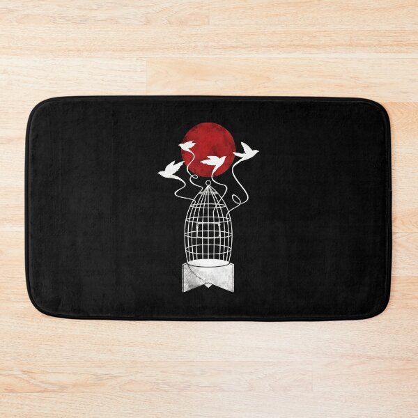 Item preview, Birds Flying Free From Cage Red Sun designed and sold by sotospor.