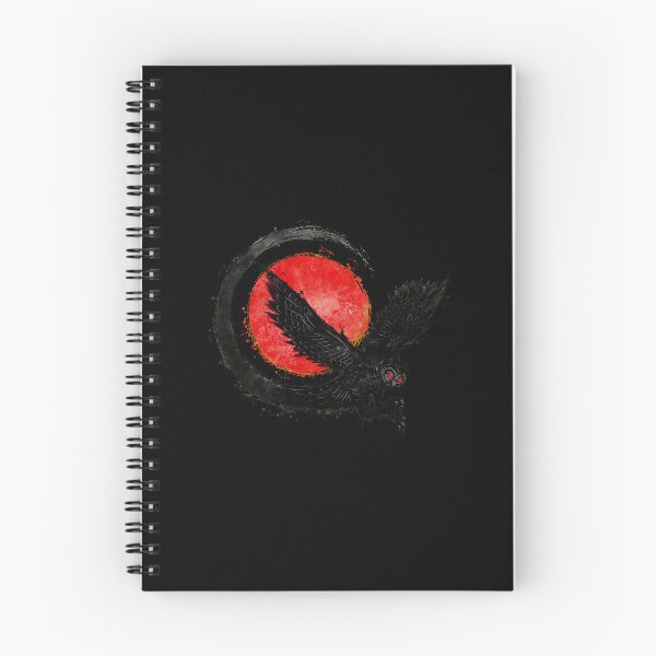 Item preview, Black Owl Red Eye Ink Wash Art designed and sold by lasopent.