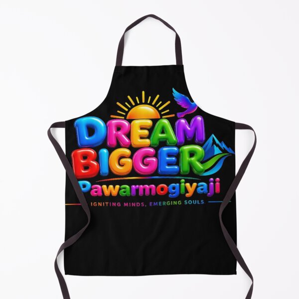 Item preview, Dream Bigger Neon Typography Motivation Art By Pawarmogiyaji designed and sold by Pawar1999.