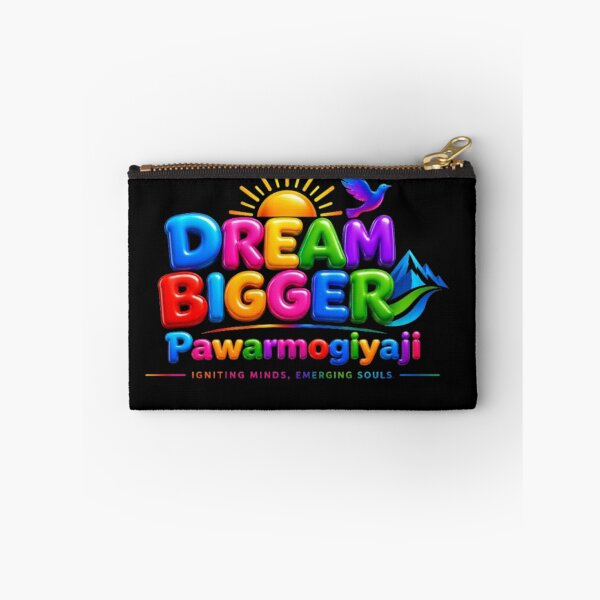 Item preview, Dream Bigger Neon Typography Motivation Art By Pawarmogiyaji designed and sold by Pawar1999.