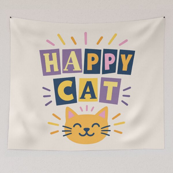 Item preview, Happy Cat designed and sold by Toufittery.