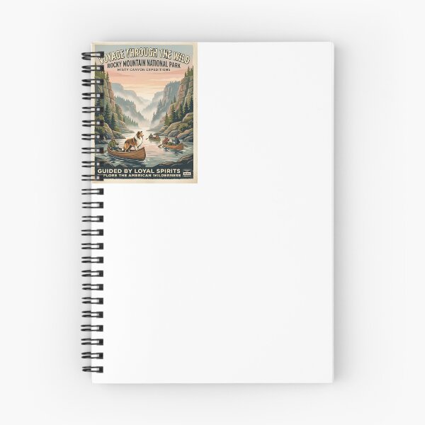 Item preview, Rough Collie River Guide designed and sold by PictoVibe.