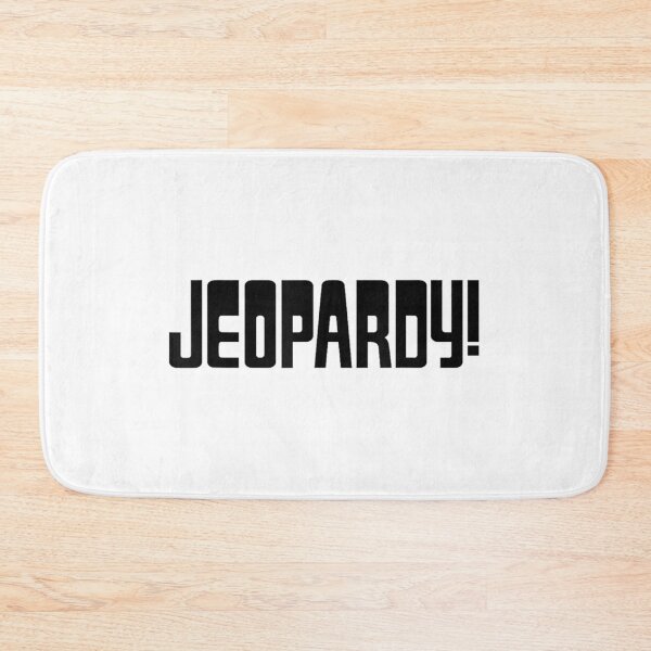 Item preview, Jeopardy White designed and sold by VickyKuhnart.