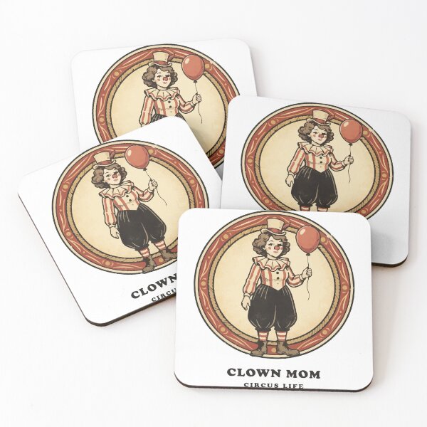 Item preview, Clown Mom Vintage Circus Badge designed and sold by eduardoroa22.