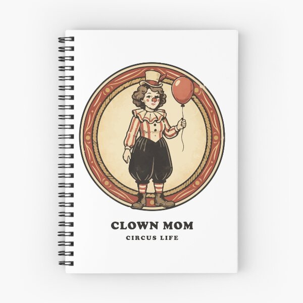 Item preview, Clown Mom Vintage Circus Badge designed and sold by eduardoroa22.