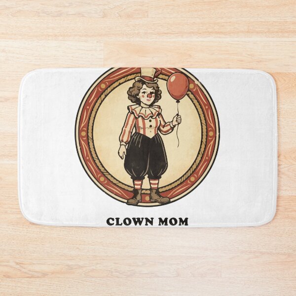 Item preview, Clown Mom Vintage Circus Badge designed and sold by eduardoroa22.