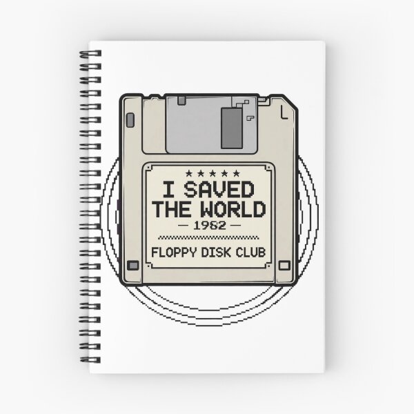 Item preview, I Saved The World - Floppy Disk Club designed and sold by GeeklyShirts.