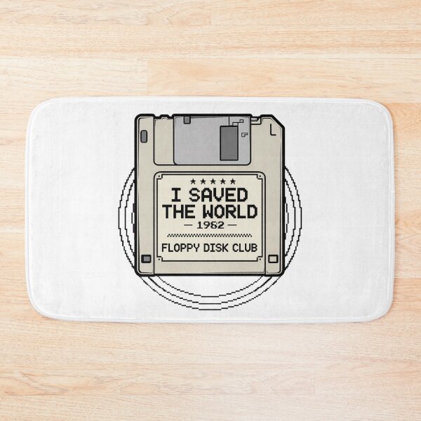 Item preview, I Saved The World - Floppy Disk Club designed and sold by GeeklyShirts.