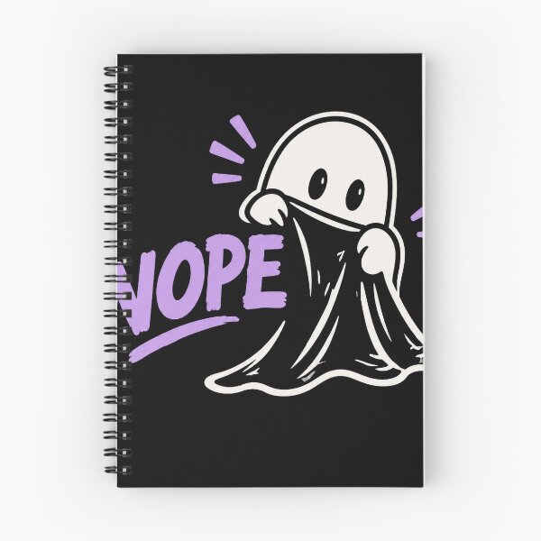 Item preview, Nope Ghost Cute Spooky Humor designed and sold by AzulAdams.