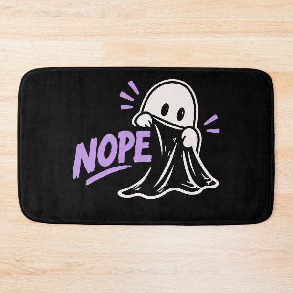 Item preview, Nope Ghost Cute Spooky Humor designed and sold by AzulAdams.