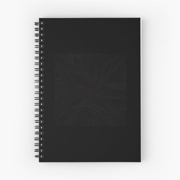 Item preview, Black White Geometric Op Art Starburst Pattern designed and sold by sotospor.
