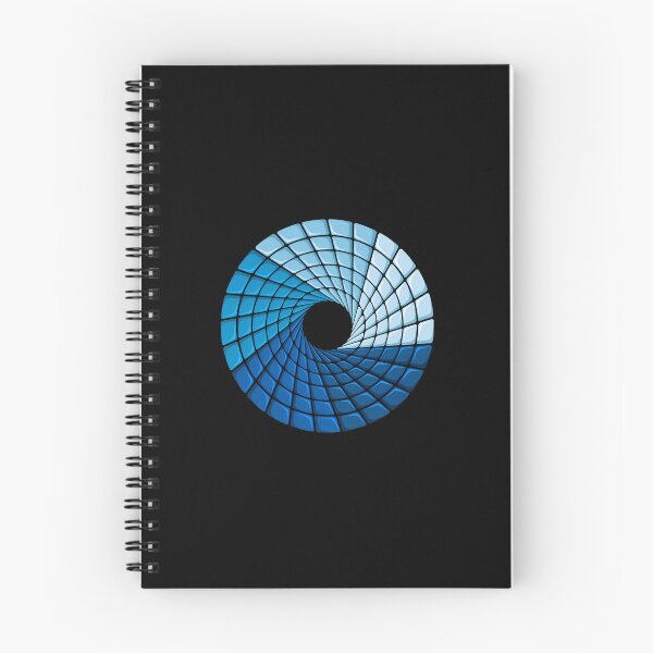 Item preview, Blue Vortex Tile Illusion designed and sold by lamercarv.