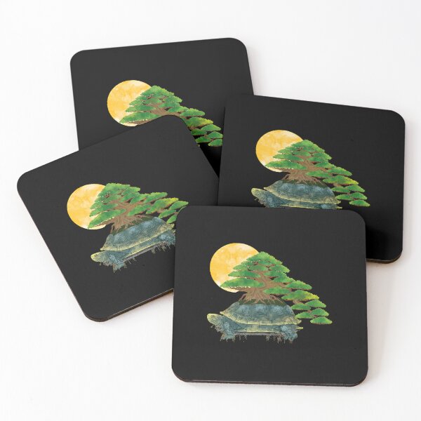 Item preview, Bonsai Turtle Sun Journey Art designed and sold by andrasmar.