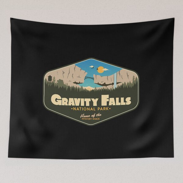 Item preview, Gravity Falls National Park - Home Of The Mystery Shack designed and sold by Naglaa Store.