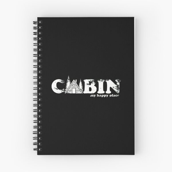 Item preview, Cabin My Happy Place Rustic Nature Design designed and sold by wyrichbosle.