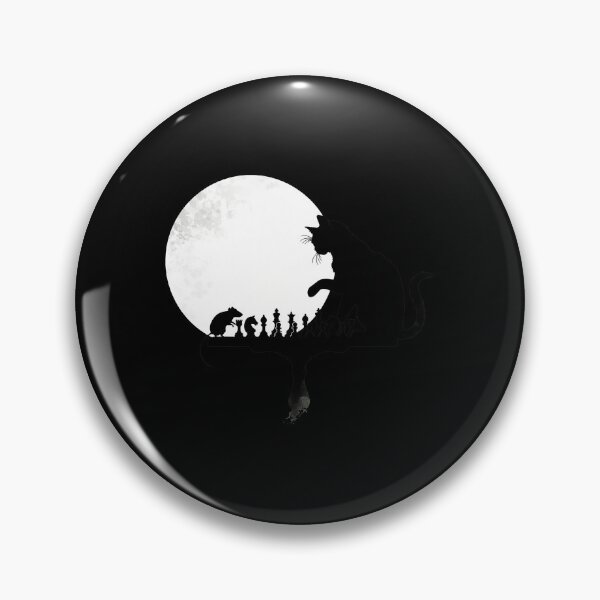 Item preview, Cat and Mouse Chess Match Under the Moon designed and sold by sotospor.