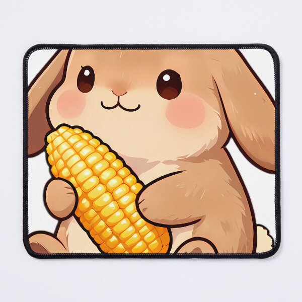 Item preview, Cute Lop Bunny with Roasted Corn Cob Thanksgiving Harvest designed and sold by pumsquare.