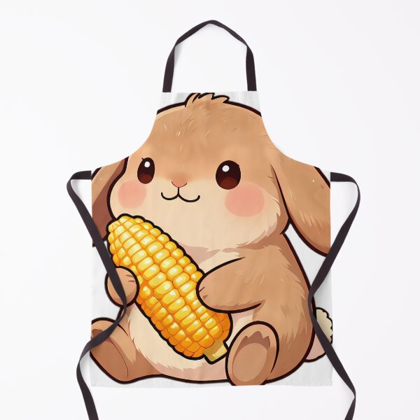 Item preview, Cute Lop Bunny with Roasted Corn Cob Thanksgiving Harvest designed and sold by pumsquare.