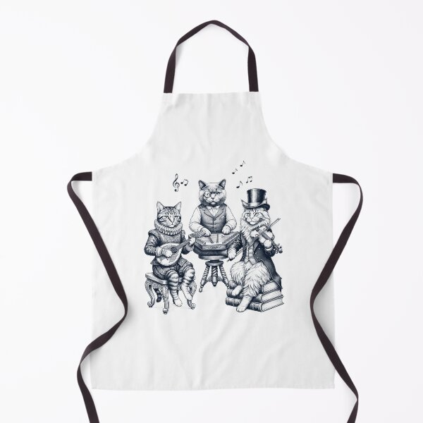 Item preview, Vintage Cat Music Instrument Animal Lover designed and sold by dian-rody-crest.