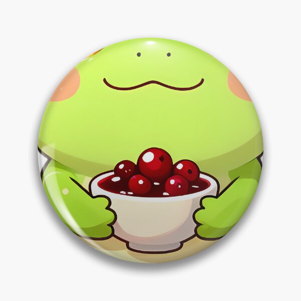 Item preview, Cute Tree Frog with Cranberry Sauce Thanksgiving Feast designed and sold by pumsquare.