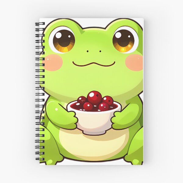 Item preview, Cute Tree Frog with Cranberry Sauce Thanksgiving Feast designed and sold by pumsquare.