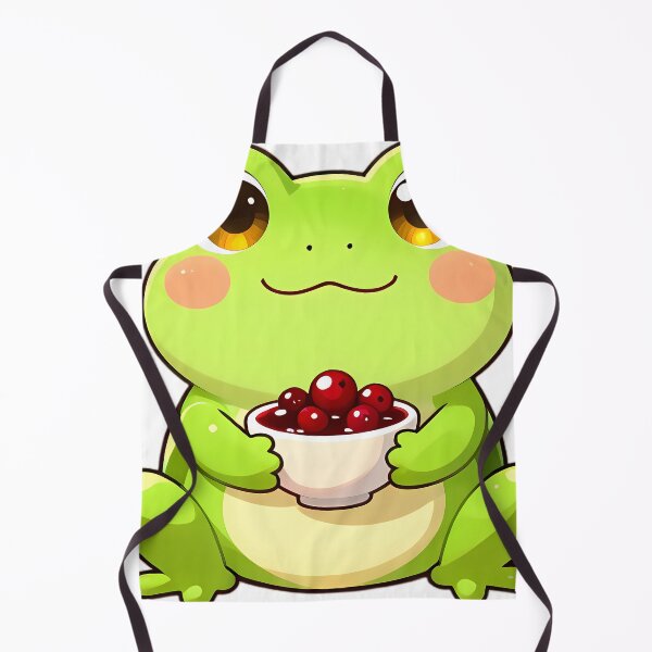 Item preview, Cute Tree Frog with Cranberry Sauce Thanksgiving Feast designed and sold by pumsquare.