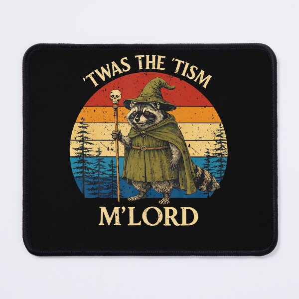 Item preview, Funny Raccoon Tism Vintage Medieval Meme designed and sold by jerrimisty889.