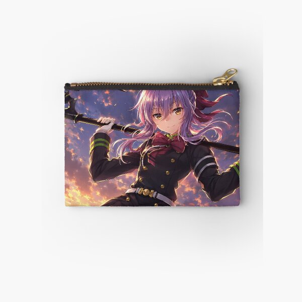 Item preview, Hiiragi Shinoa Seraph Of The End Rooftop Sunset designed and sold by SolenneAzur.