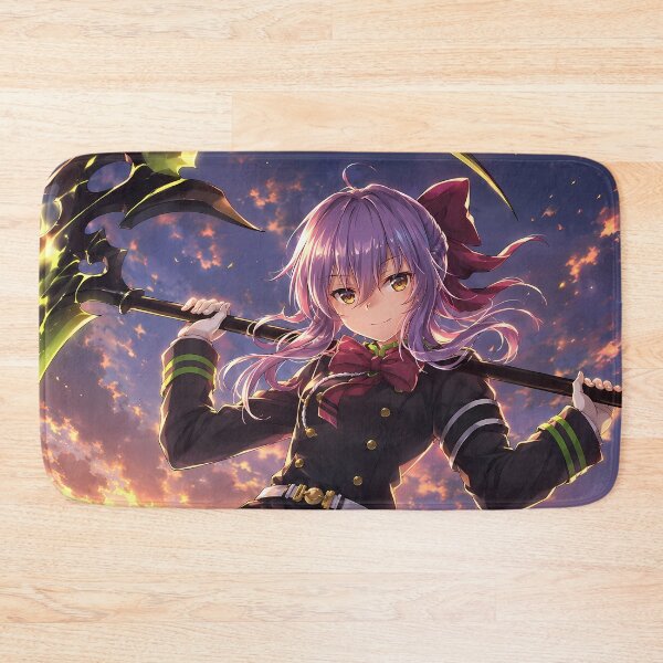 Item preview, Hiiragi Shinoa Seraph Of The End Rooftop Sunset designed and sold by SolenneAzur.