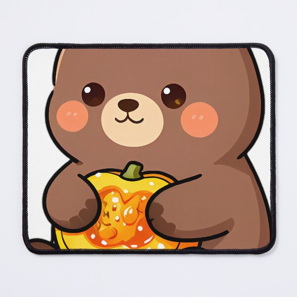 Item preview, Cute Bear Cub with Roasted Acorn Squash Thanksgiving designed and sold by pumsquare.