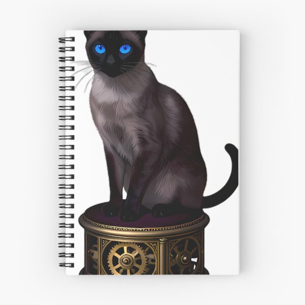 Item preview, Gothic Spectral Siamese Cat Music Box designed and sold by IllumeInk.