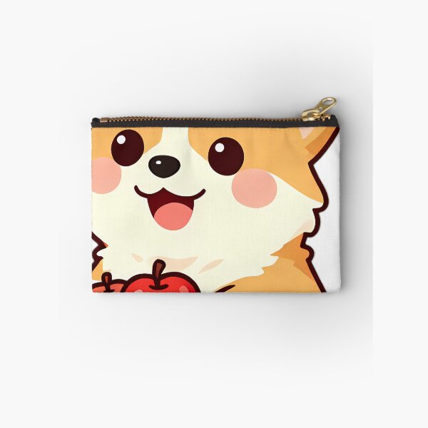 Item preview, Cute Corgi Puppy with Red Apple Basket Thanksgiving designed and sold by pumsquare.