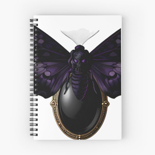 Item preview, Gothic Phantom Hawkmoth Mourning Locket designed and sold by IllumeInk.