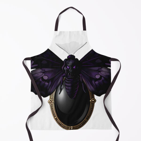 Item preview, Gothic Phantom Hawkmoth Mourning Locket designed and sold by IllumeInk.