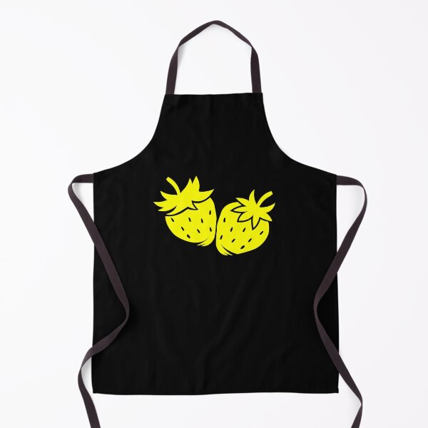 Item preview, Yellow Strawberry Pair Fruit Design designed and sold by pattern-archive.