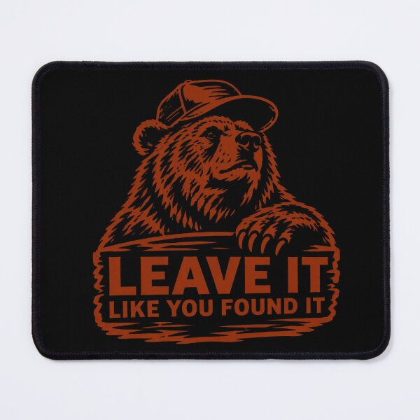 Item preview, Leave It Like You Found It Vintage Smokey Bear designed and sold by AvaLawley.