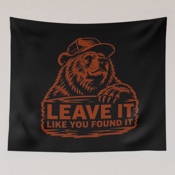 Item preview, Leave It Like You Found It Vintage Smokey Bear designed and sold by AvaLawley.