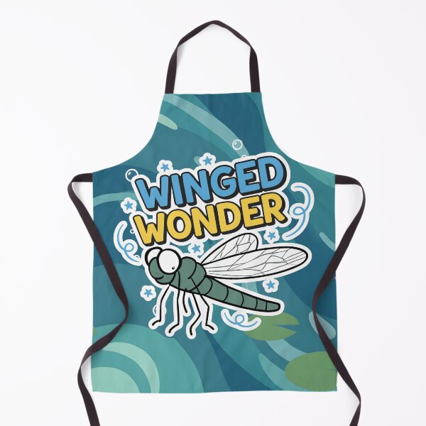 Item preview, Winged Wonder Dragonfly Cartoon Square Edition designed and sold by Taridesign.