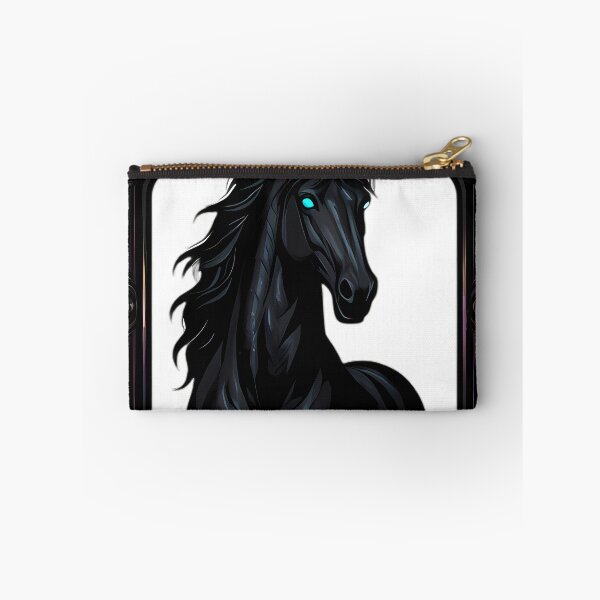 Item preview, Gothic Spectral Black Stallion Manor Gate Crest designed and sold by IllumeInk.