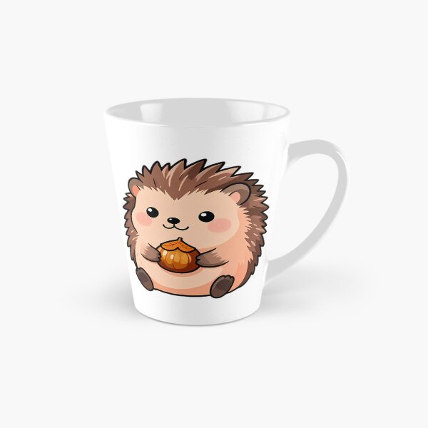 Item preview, Cute Hedgehog with Roasted Chestnut Thanksgiving Feast designed and sold by pumsquare.