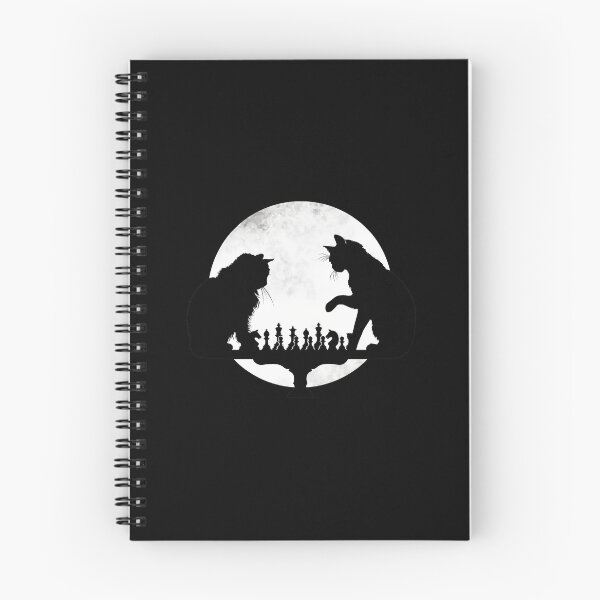 Item preview, Cat and Mouse Play Chess Under the Moon designed and sold by sotospor.