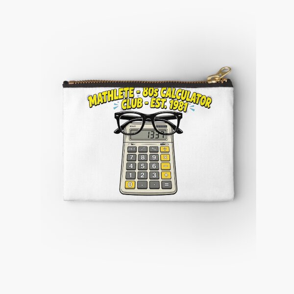 Item preview, Mathlete - 80s Calculator Club designed and sold by GeeklyShirts.