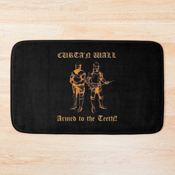 Item preview, Curtan Wall Armed To The Teeth designed and sold by Bogos  Shop.