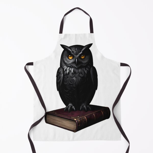 Item preview, Gothic Phantom Screech Owl Antique Grimoire designed and sold by IllumeInk.