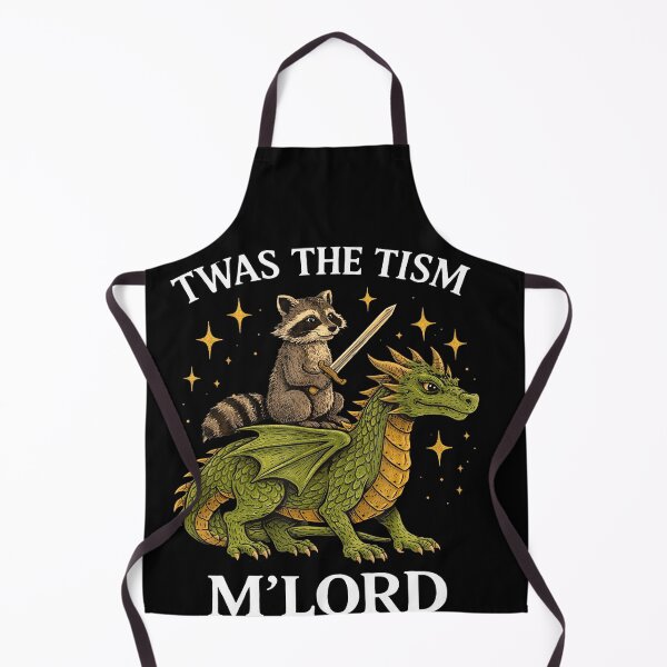 Item preview, Funny Raccoon Dragon Rider Tism Medieval Meme designed and sold by cruddenstroud23.