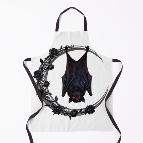 Item preview, Gothic Spectral Fruit Bat Gothic Crescent Moon designed and sold by IllumeInk.