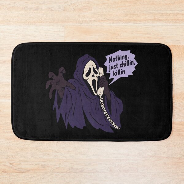 Item preview, Ghostface Just Chillin Killin Retro Ghost Humor designed and sold by Bandnarelle.